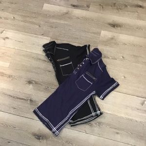 Stylish collared short sleeve